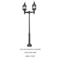 #3215
OCTAGONAL POST LANTERN