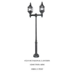 #3215
OCTAGONAL POST LANTERN