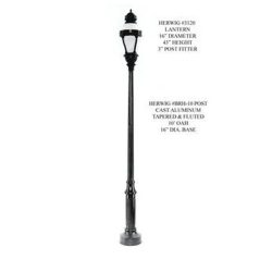 #3120 POST LANTERN WITH EH-10-7 POST