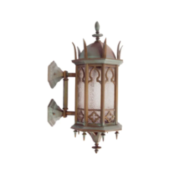 Wall mounted lantern